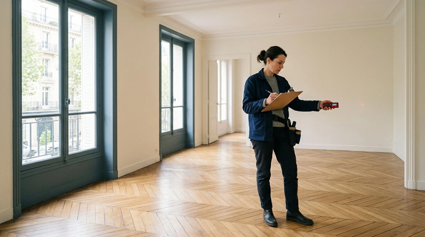 Logement faisant l’objet d’un diagnostic immobilier avant vente
