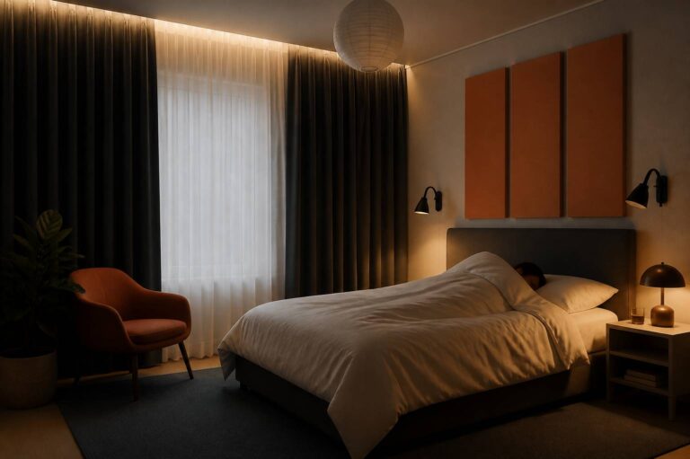 Bruit et sommeil : diagnostic acoustique et isolation d&rsquo;une chambre