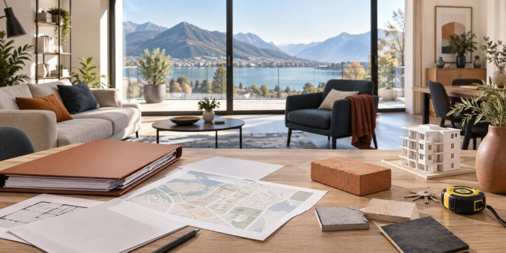 Illustration éditoriale du sujet : Location à Annecy : prix, quartiers et conseils pratiques