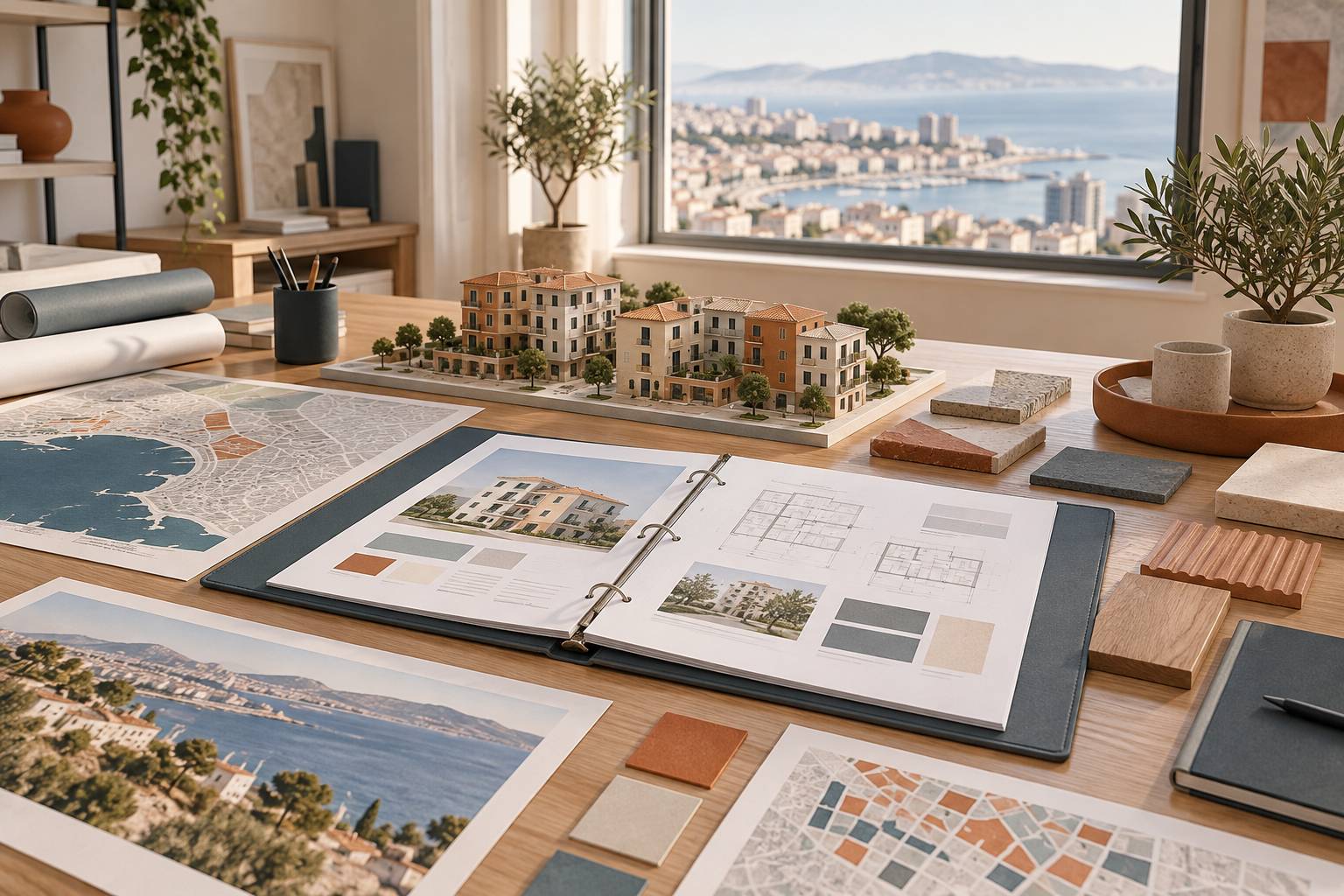 Illustration éditoriale du sujet : Location appartement à Marseille : prix et quartiers à cibler