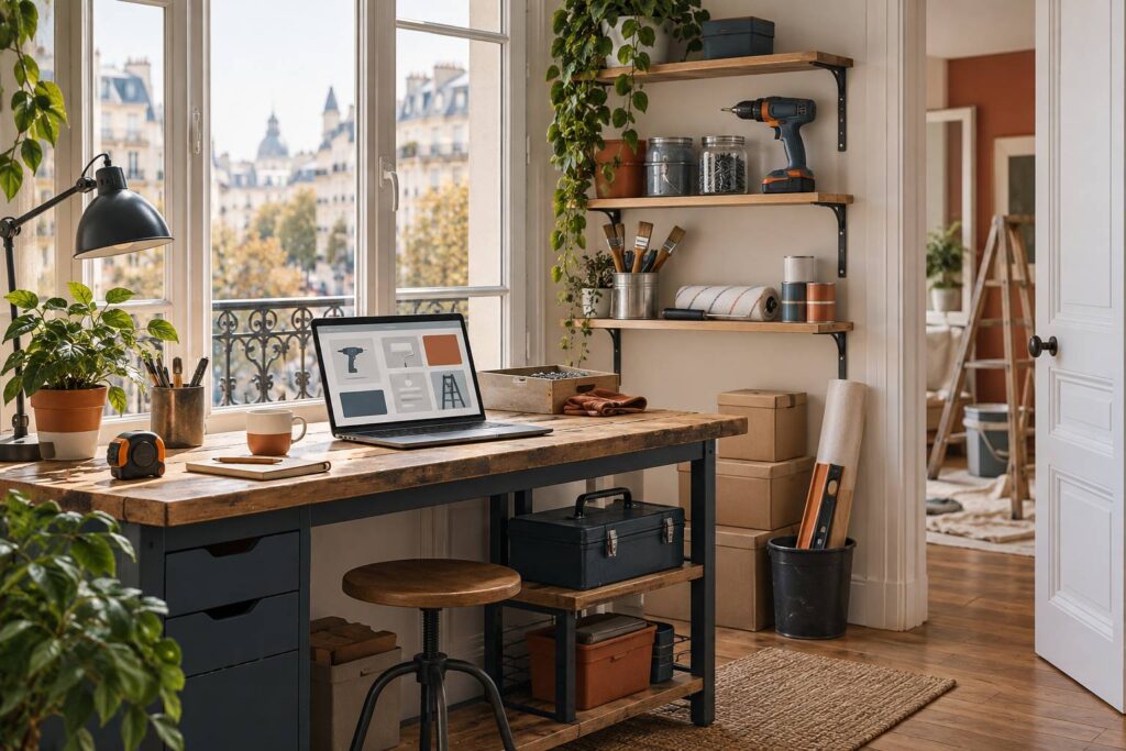 Illustration éditoriale du sujet : Maison du Bricoleur à Paris : adresse, horaires et rayons