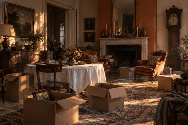 Vendre une maison meublée d&rsquo;ancien : inventaire, estimation et partage des objets